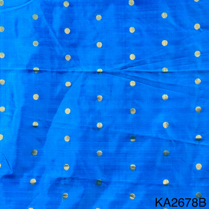 Pure Banarasi Silk Brocade Fabric-KA2678