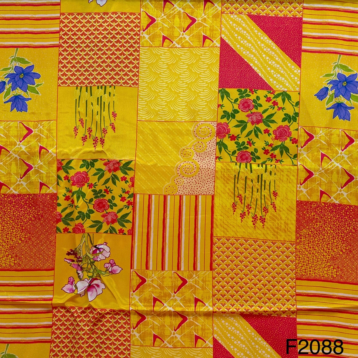 Printed Crepe Fabric-F2088