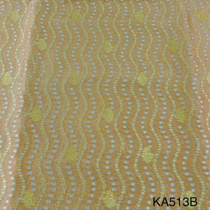 Silk Brocade Fabric-KA513