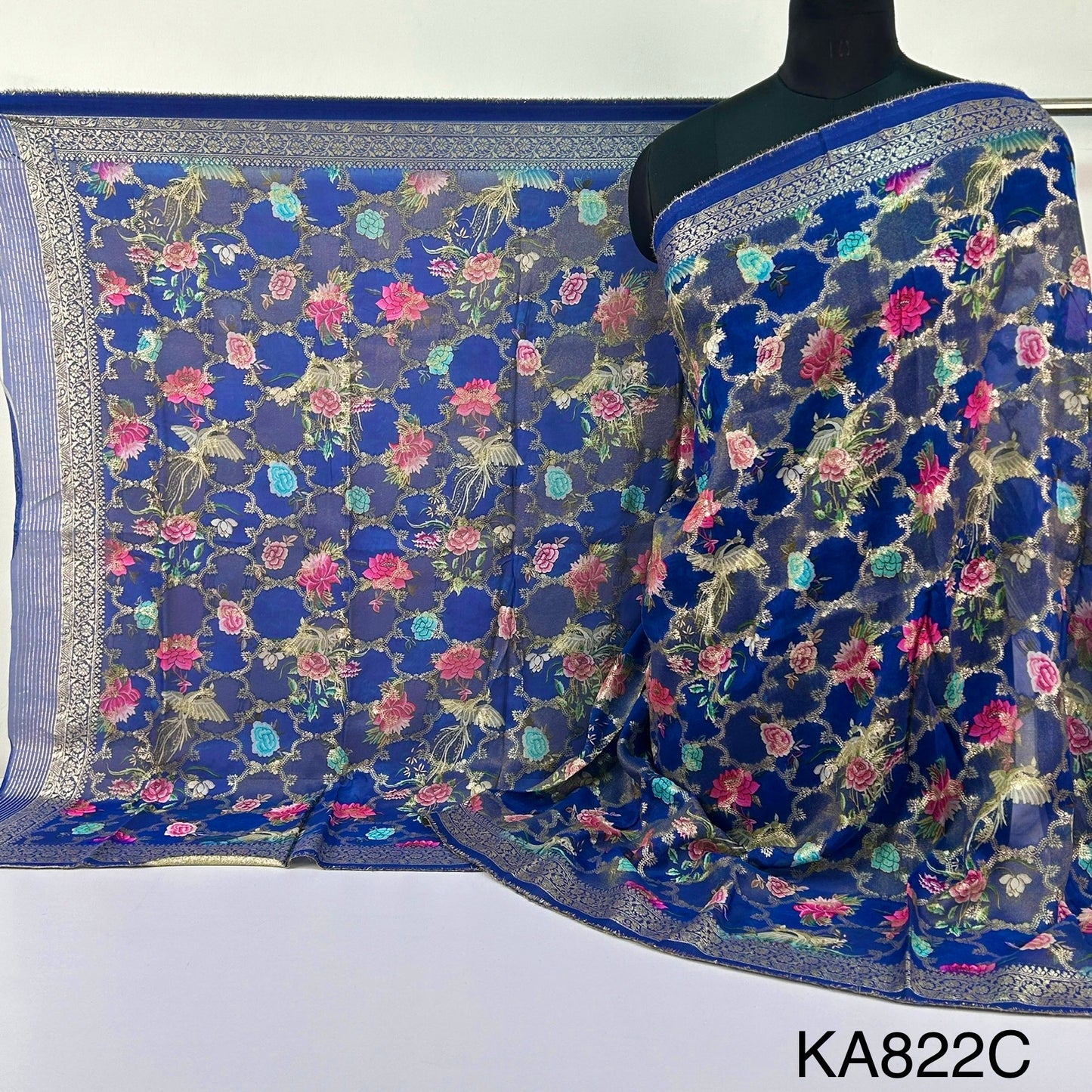 Banarasi Georgette Dupatta -D822