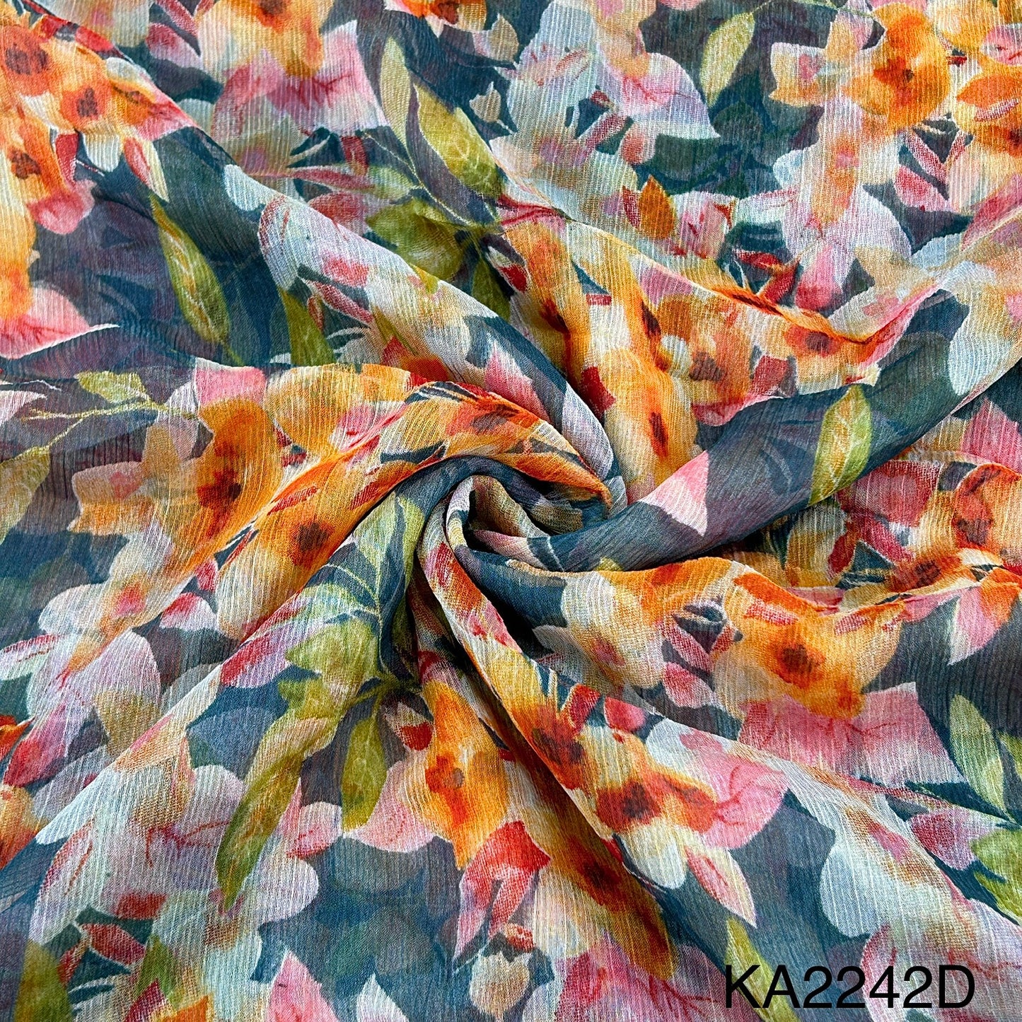 Printed Chiffon Fabric-KA2242