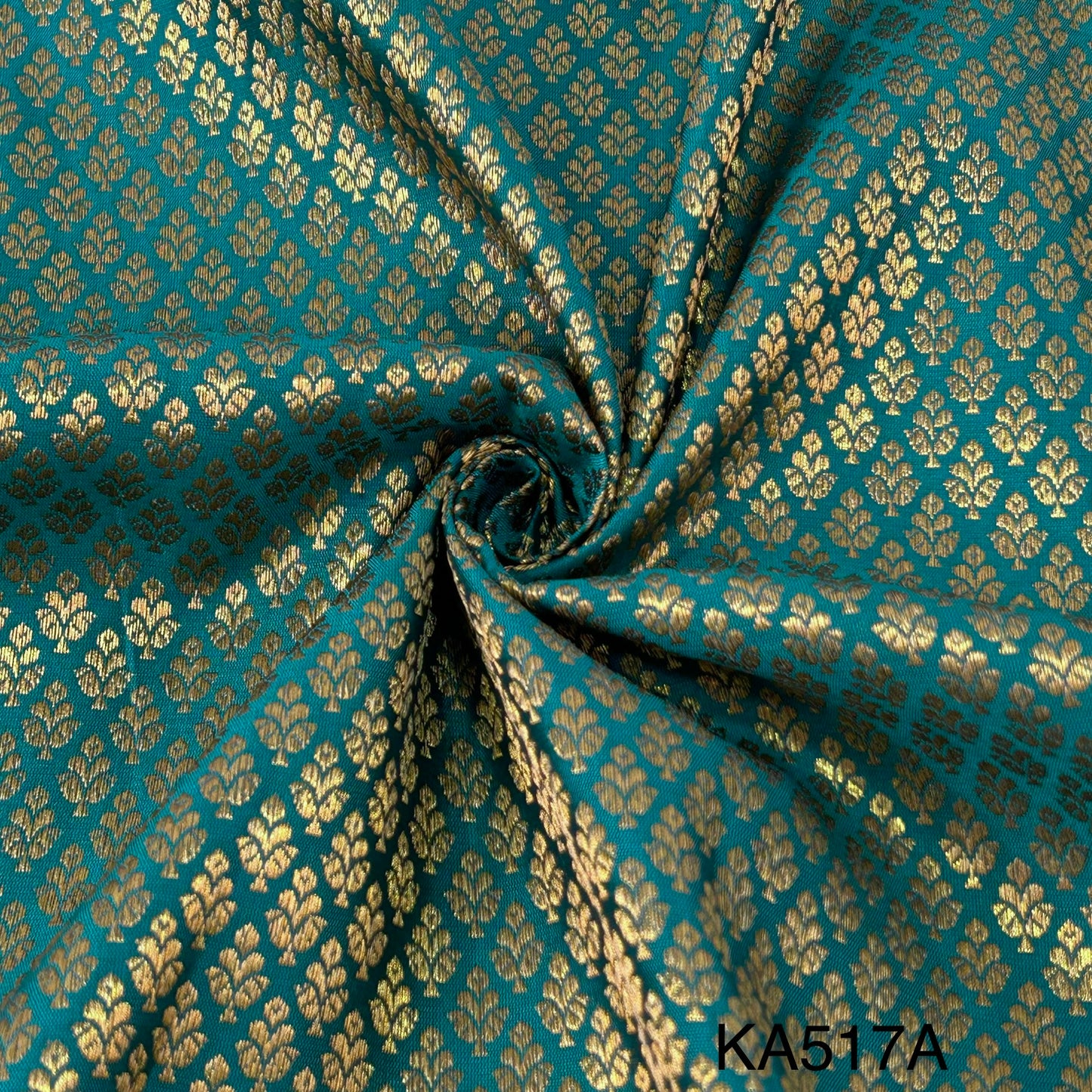 Silk Brocade Fabric-KA517