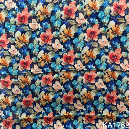 Printed Chinon Fabric - KA1762