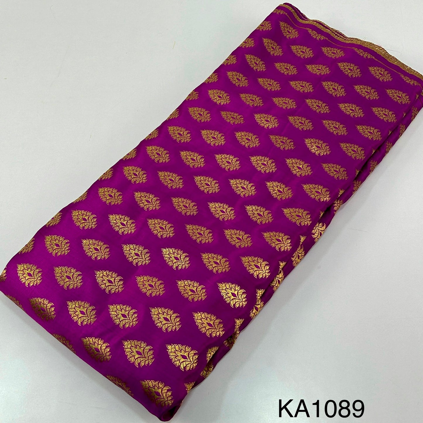 Silk Brocade Fabric-KA1089