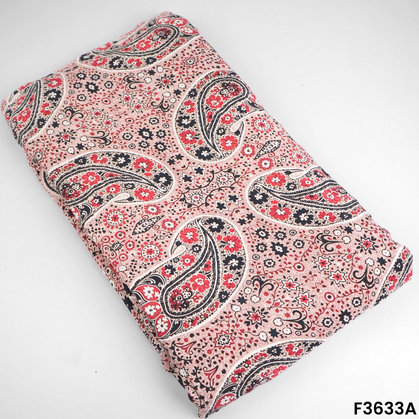 Pejali Print Viscose Crepe Fabric-F3633