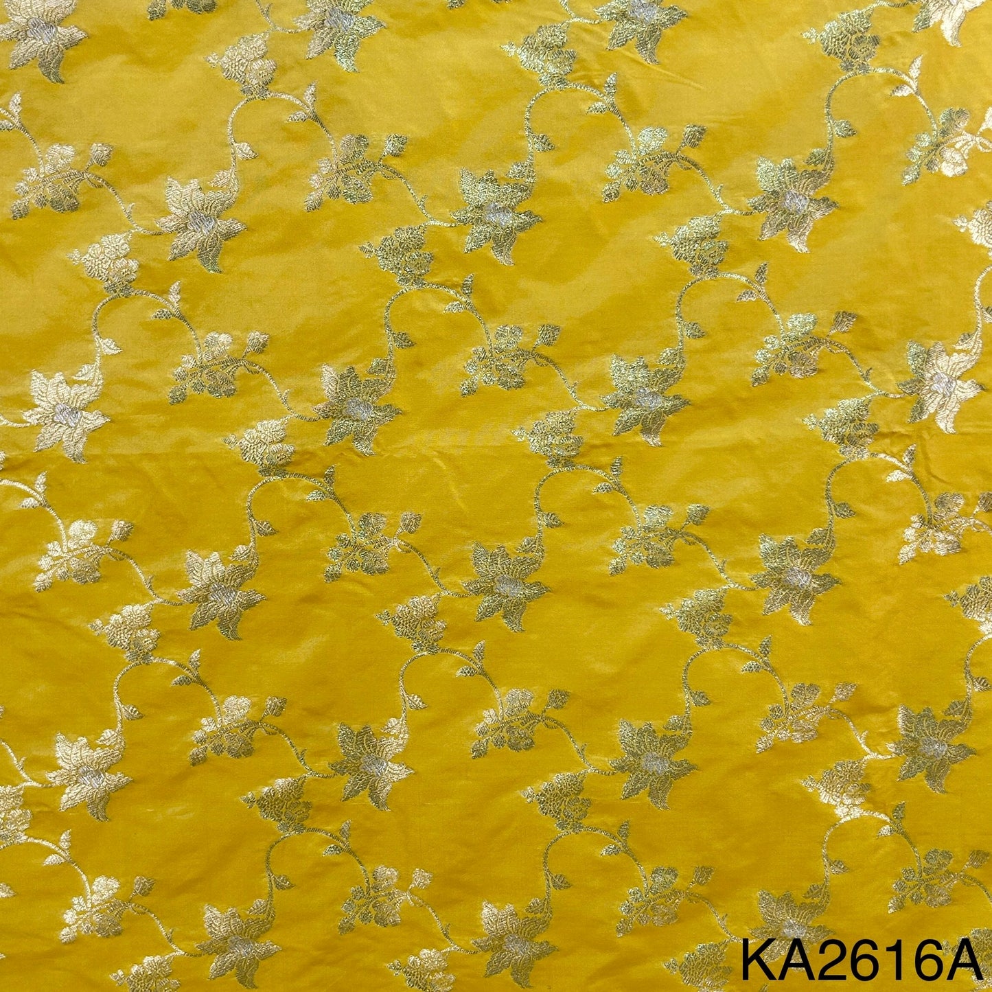 Banarasi Silk Brocade Fabric-KA2616