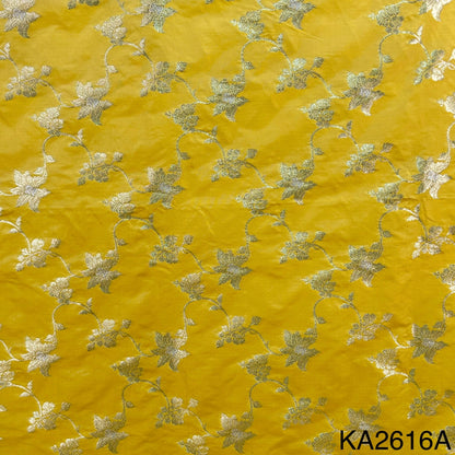 Banarasi Silk Brocade Fabric-KA2616