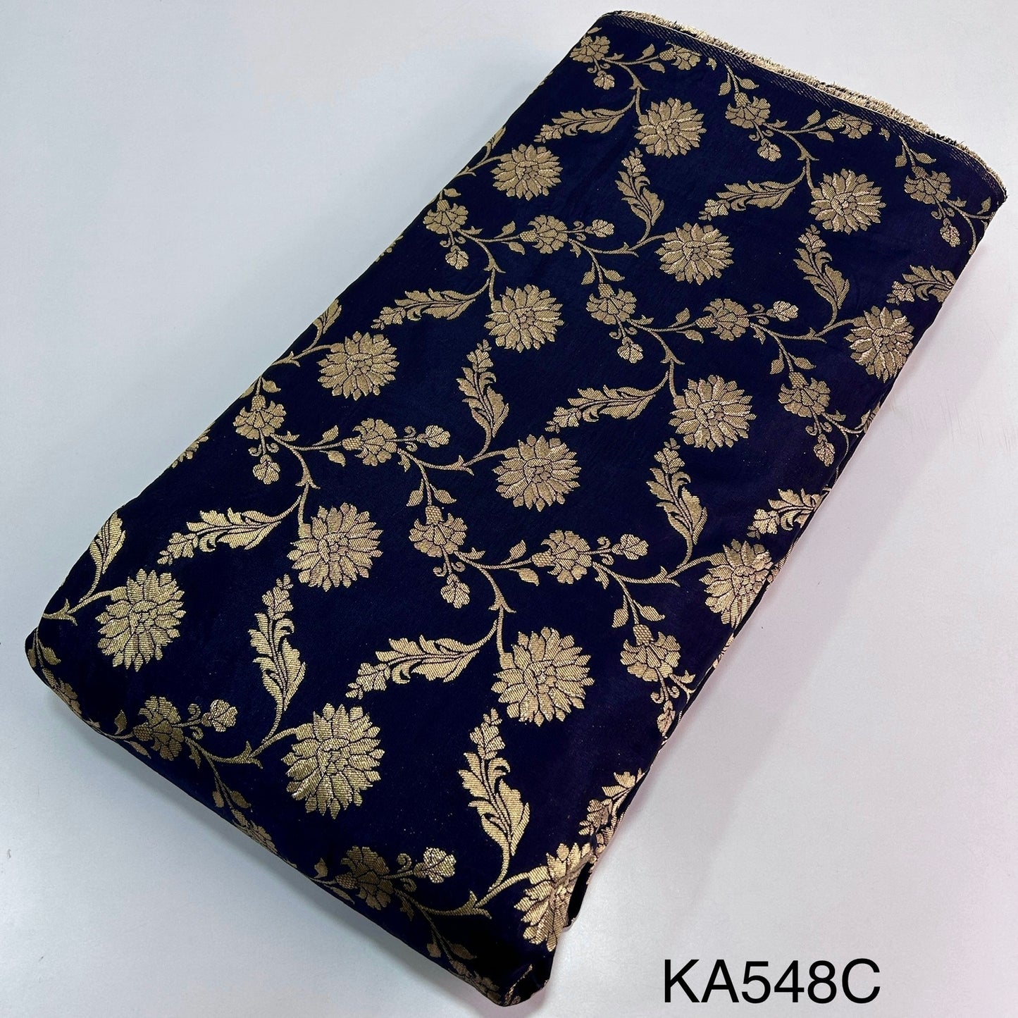 Banarasi Silk Brocade Fabric-Ka548