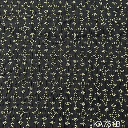 Thread Sequins Modal Silk Fabric KA751