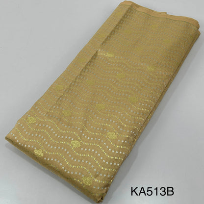 Silk Brocade Fabric-KA513