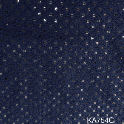 Chikankari Rayon Fabric-KA754