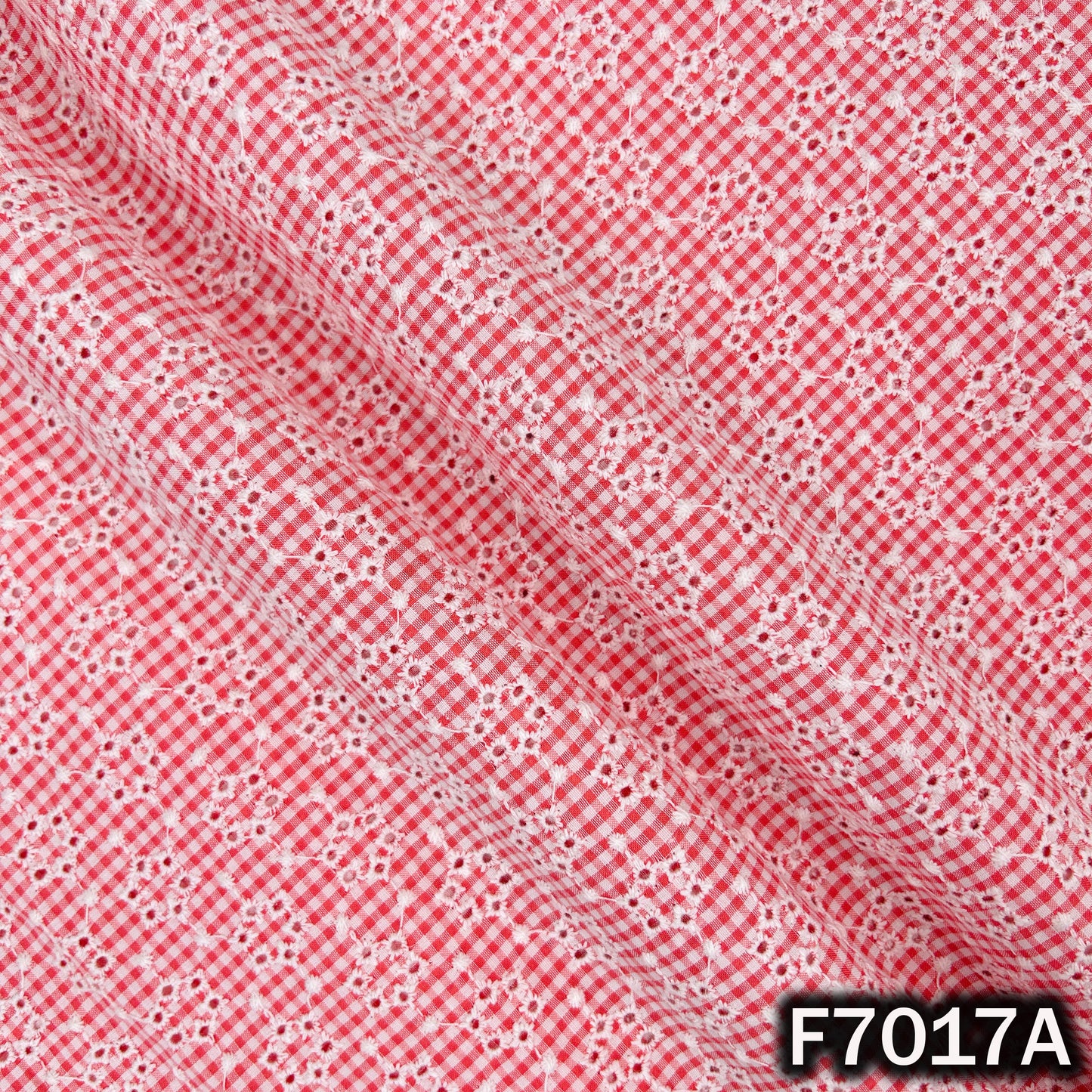 Check Hakoba Cotton Fabric - F7017