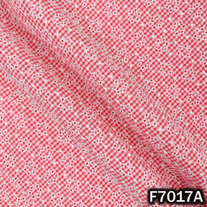 Check Hakoba Cotton Fabric - F7017