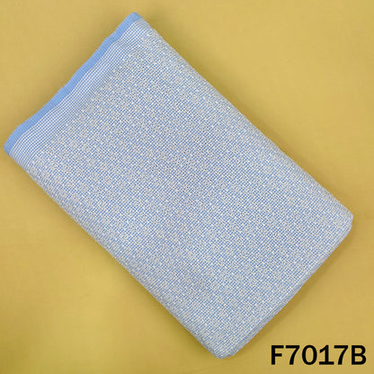 Check Hakoba Cotton Fabric - F7017