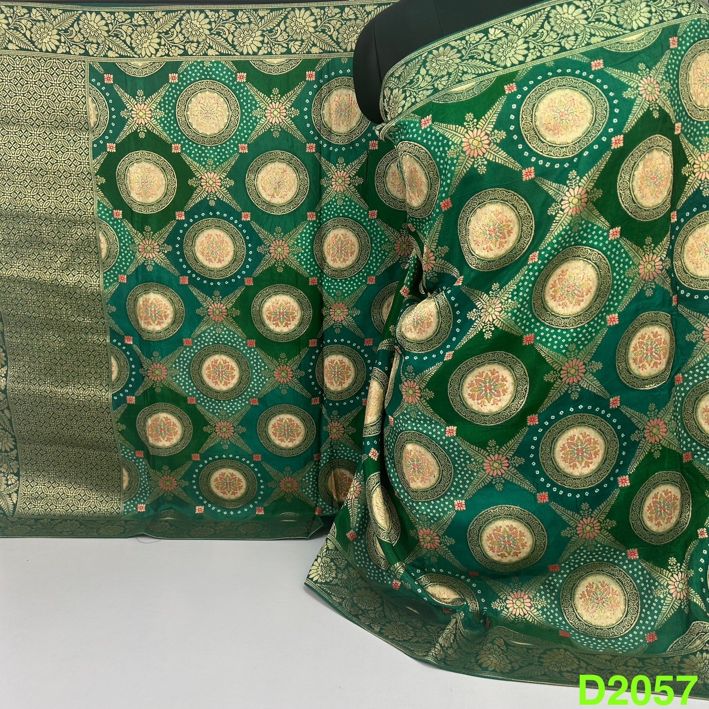 Dola Silk Dupatta-D2057