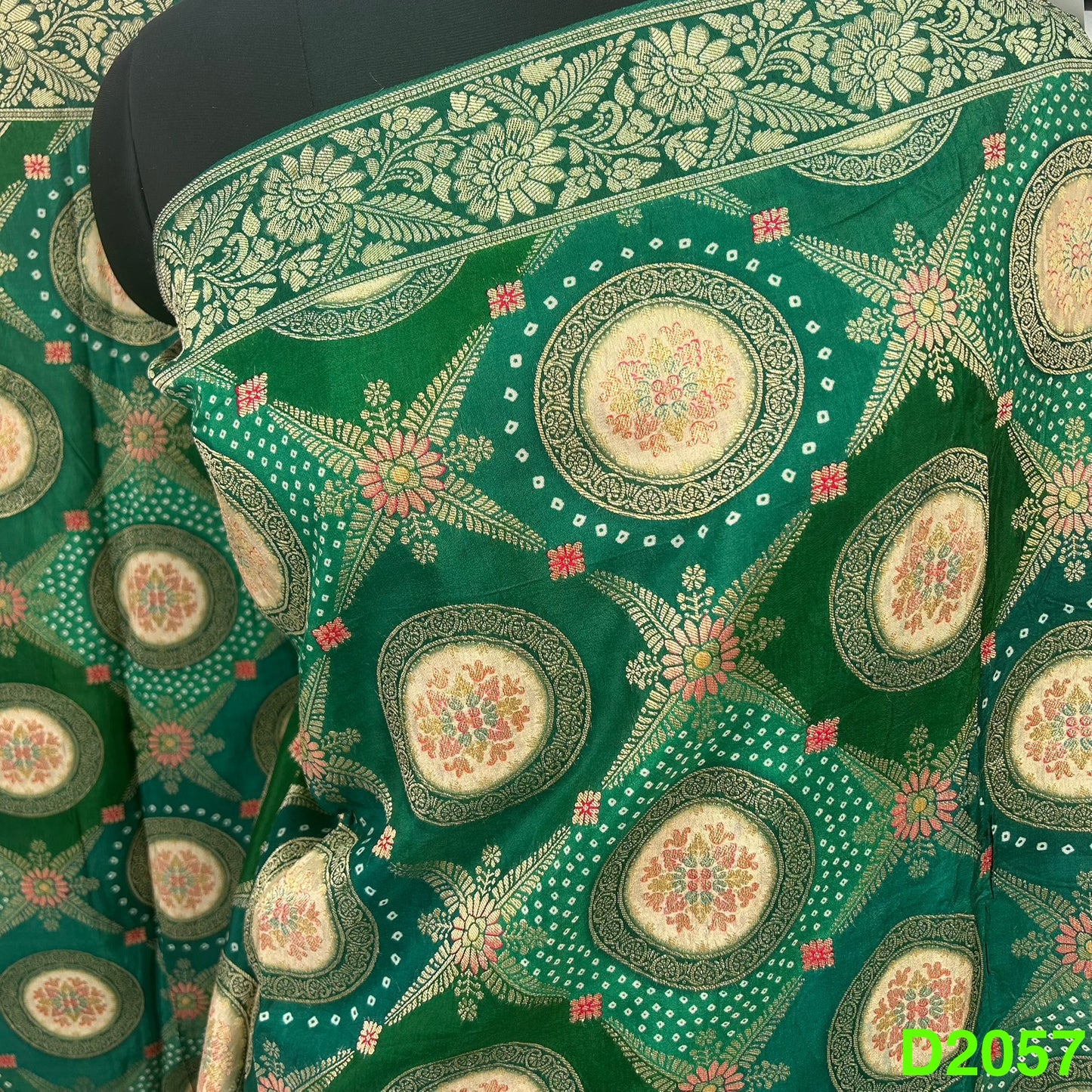 Dola Silk Dupatta-D2057