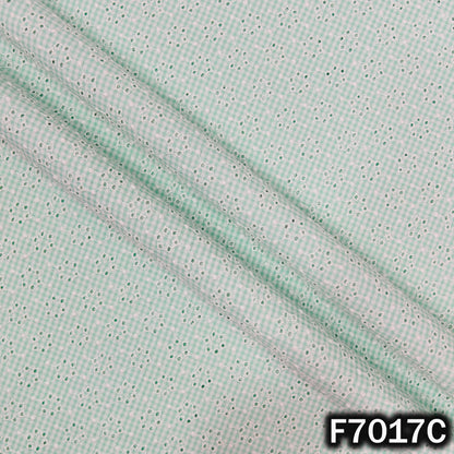 Check Hakoba Cotton Fabric - F7017