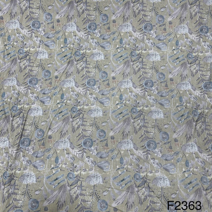 Printed Pashmina Fabric-F2363