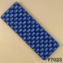Indigo Print Cambric Cotton Fabric - F7023
