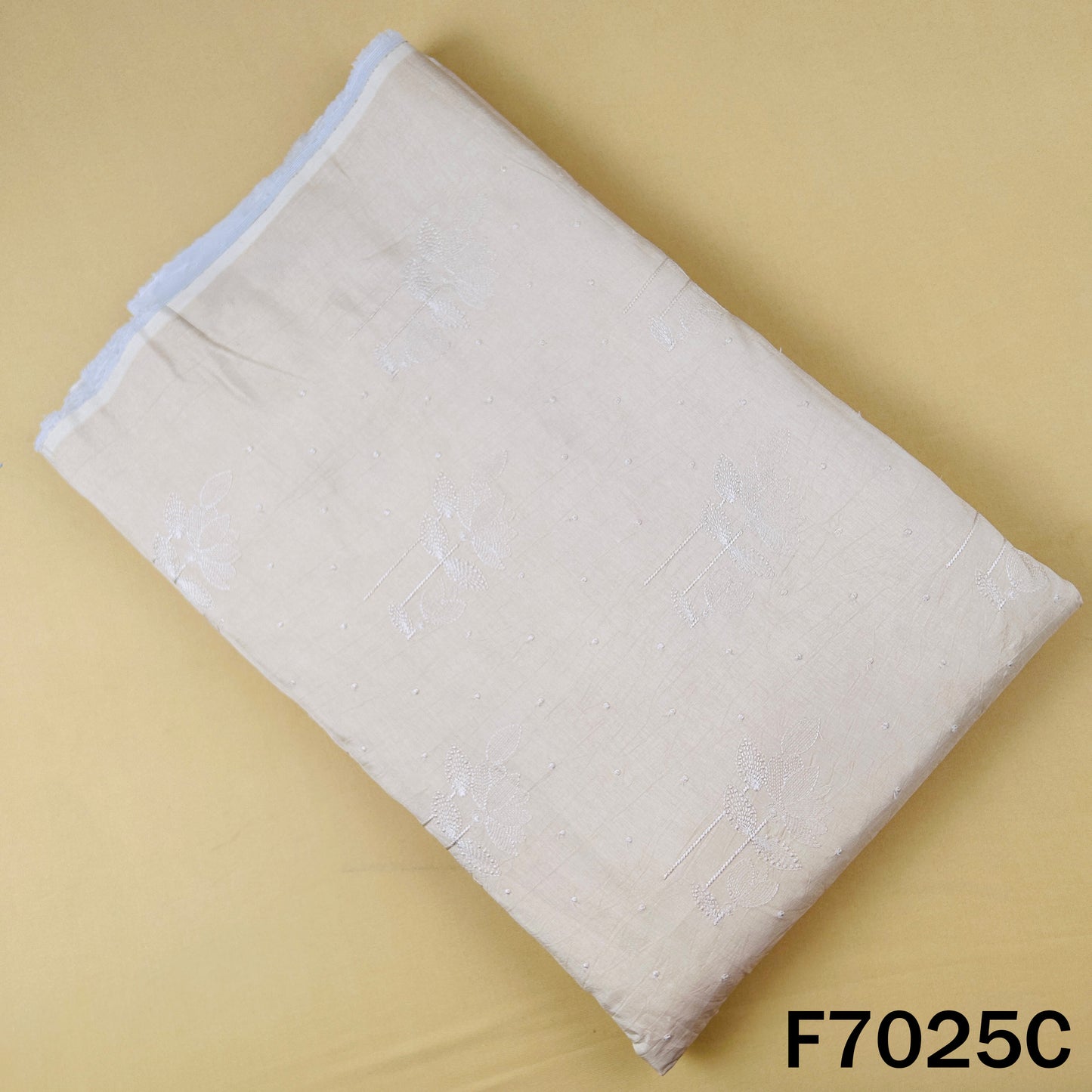 Thread Work Dola Silk Fabric - F7025