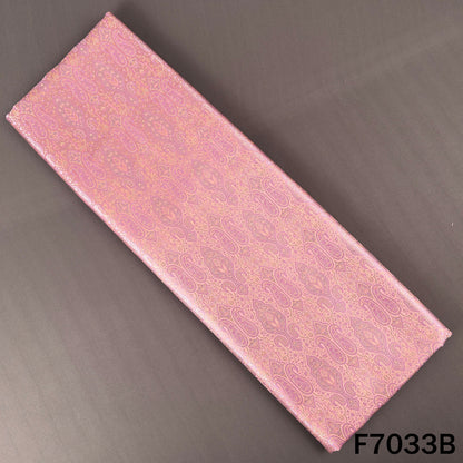 Self Jacquard Brocade Silk Fabric - F7033