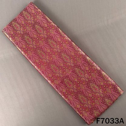 Self Jacquard Brocade Silk Fabric - F7033