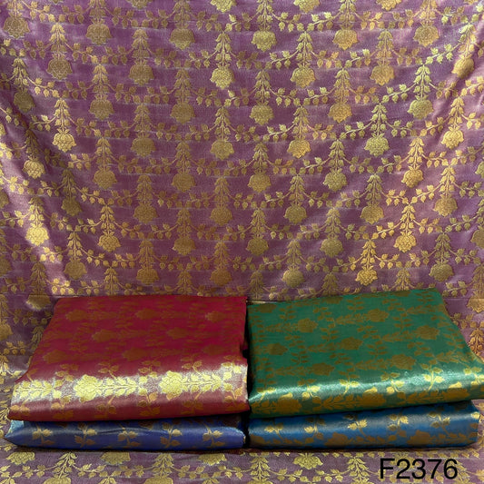 Zari Tissue Fabric - F2376