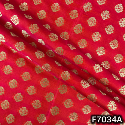 Banarasi Brocade Silk Fabric - F7034