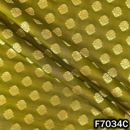 Banarasi Brocade Silk Fabric - F7034