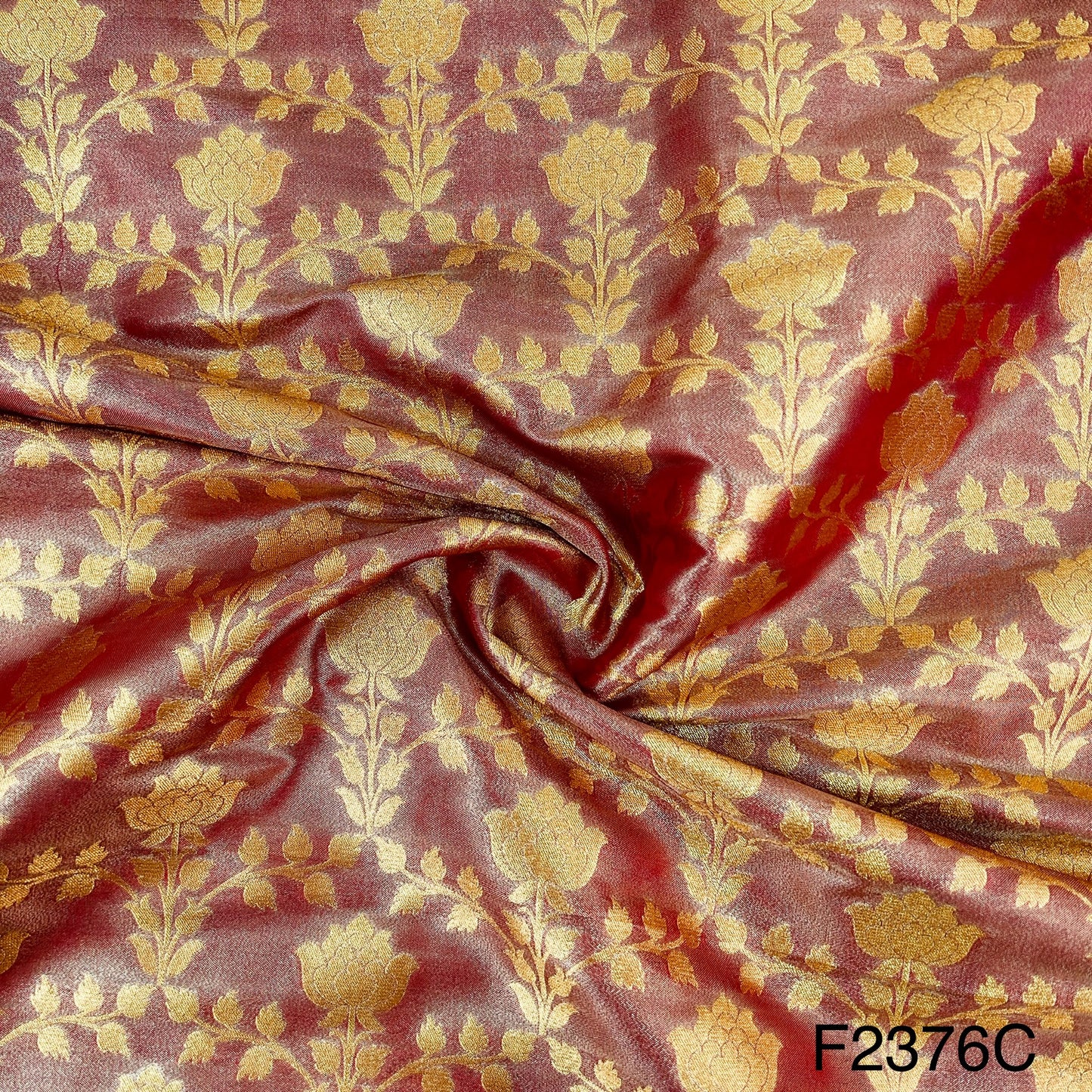 Zari Tissue Fabric - F2376