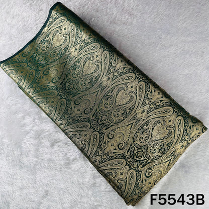 Zari Work Brocade Silk Fabric - F5543