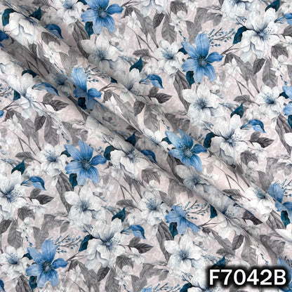 Printed Lizzy Bizzy Fabric - F7042