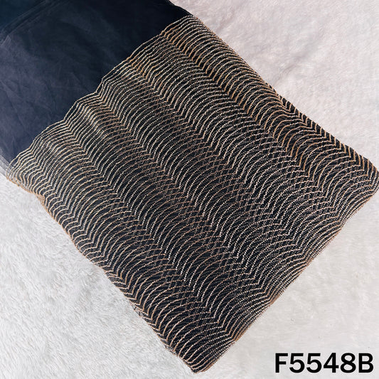 Cut Dana Embroidered Net Fabric - F5548