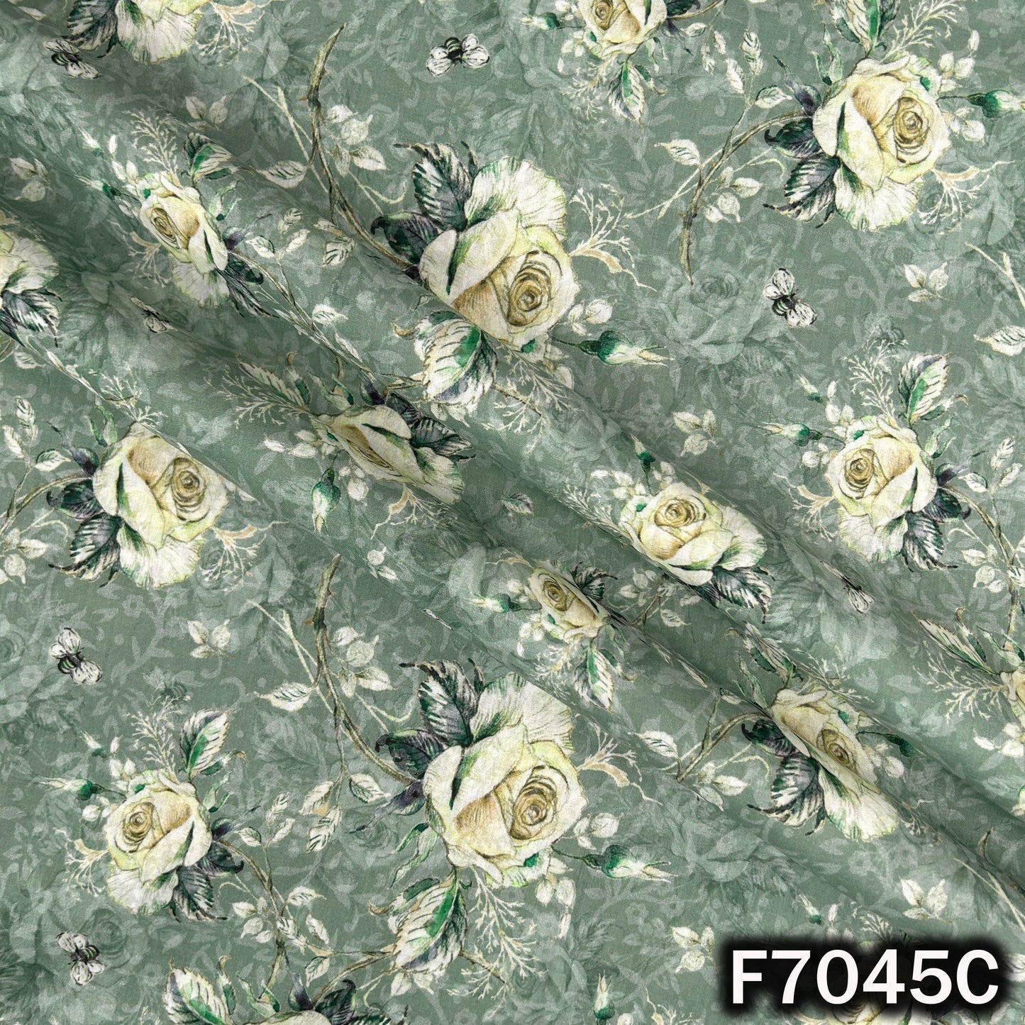 Printed Lizzy Bizzy Fabric - F7045
