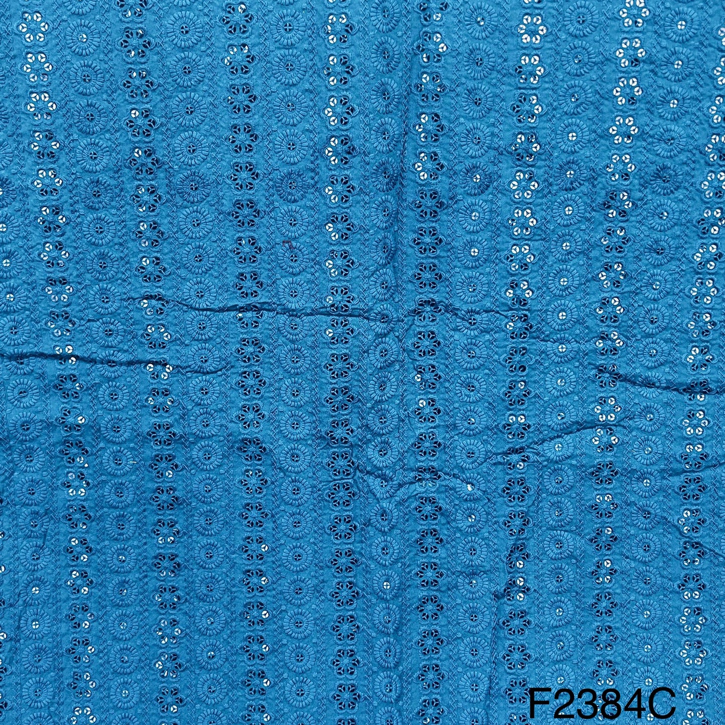 Chikankari Rayon Fabric-F2384