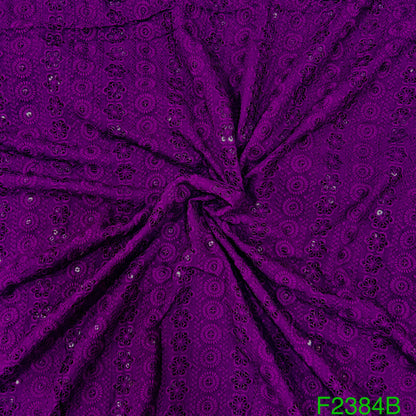 Chikankari Rayon Fabric-F2384