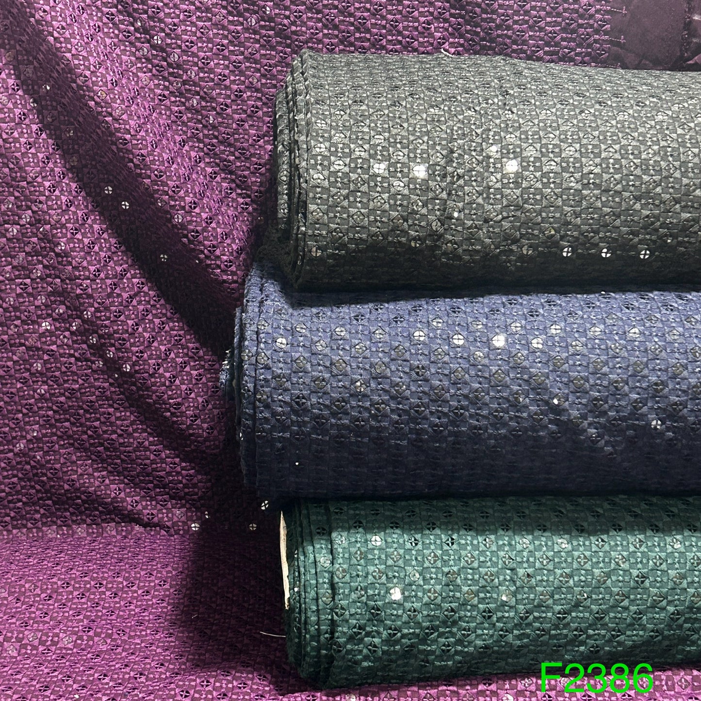 Chikankari Rayon Fabric-F2386