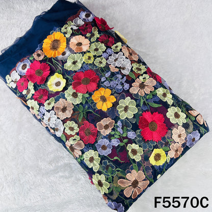 Applique Work Net Fabric - F5570