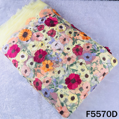 Applique Work Net Fabric - F5570