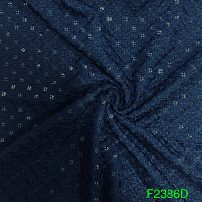 Chikankari Rayon Fabric-F2386