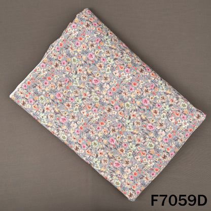 Printed Lizzy Bizzy Cotton Fabric - F7059