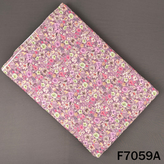 Printed Lizzy Bizzy Cotton Fabric - F7059