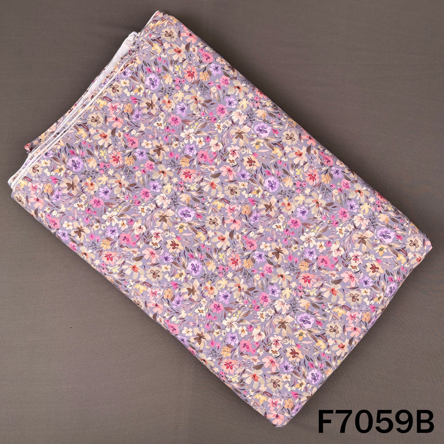 Printed Lizzy Bizzy Cotton Fabric - F7059