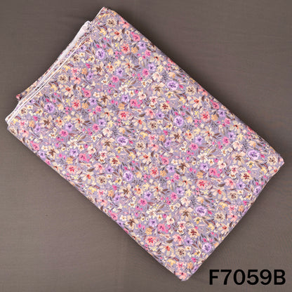 Printed Lizzy Bizzy Cotton Fabric - F7059