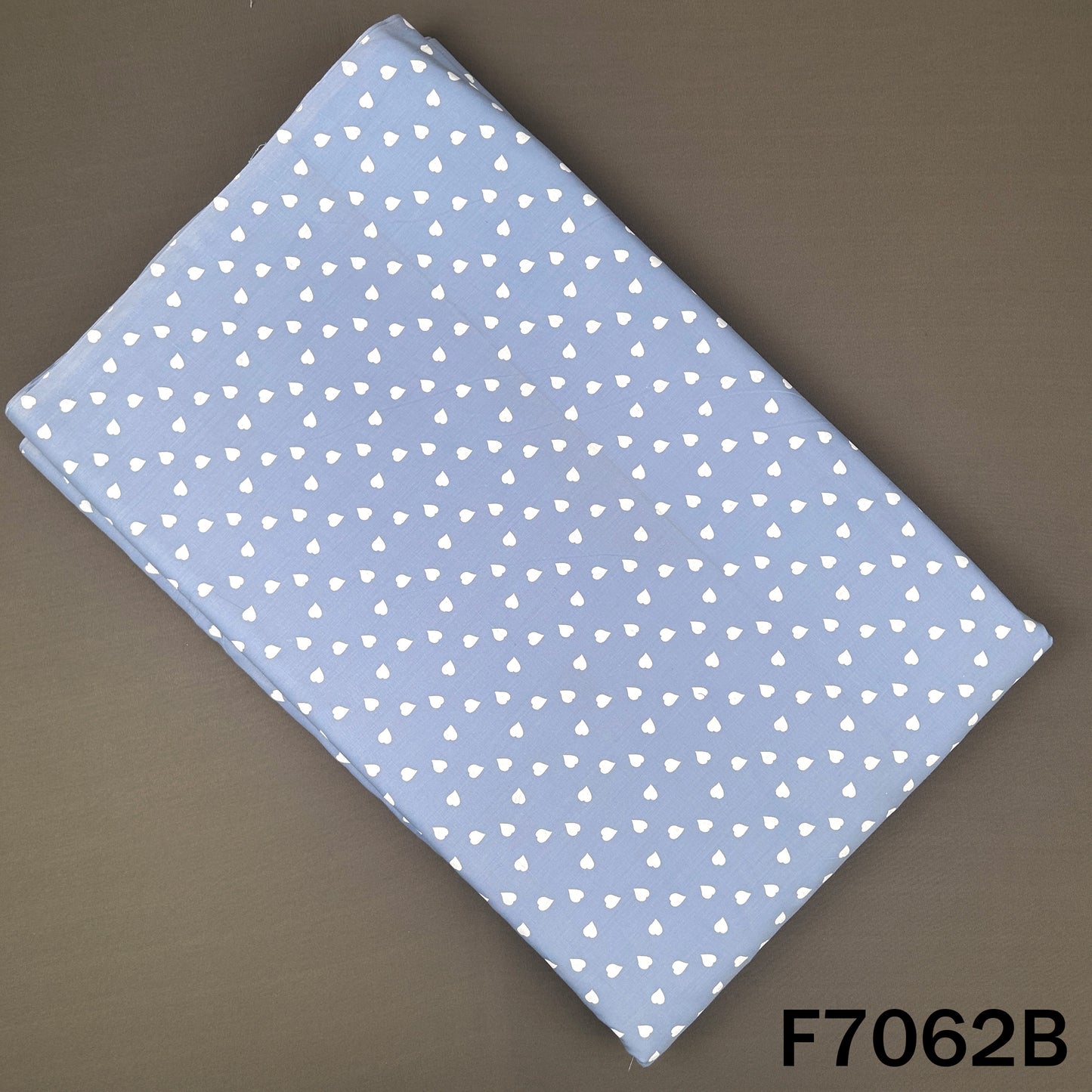 Heart Print Lizzy Bizzy Cotton Fabric - F7062