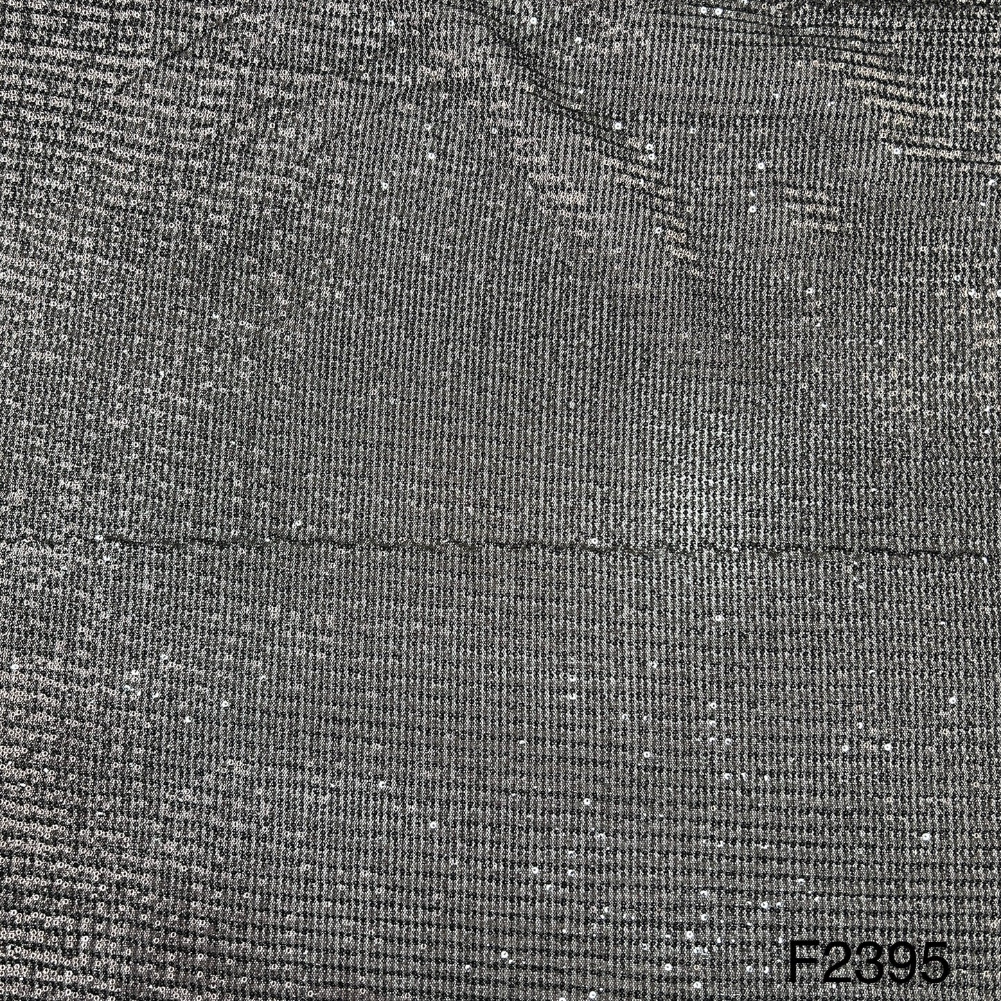 Sequins Crushed Net Fabric- F2395