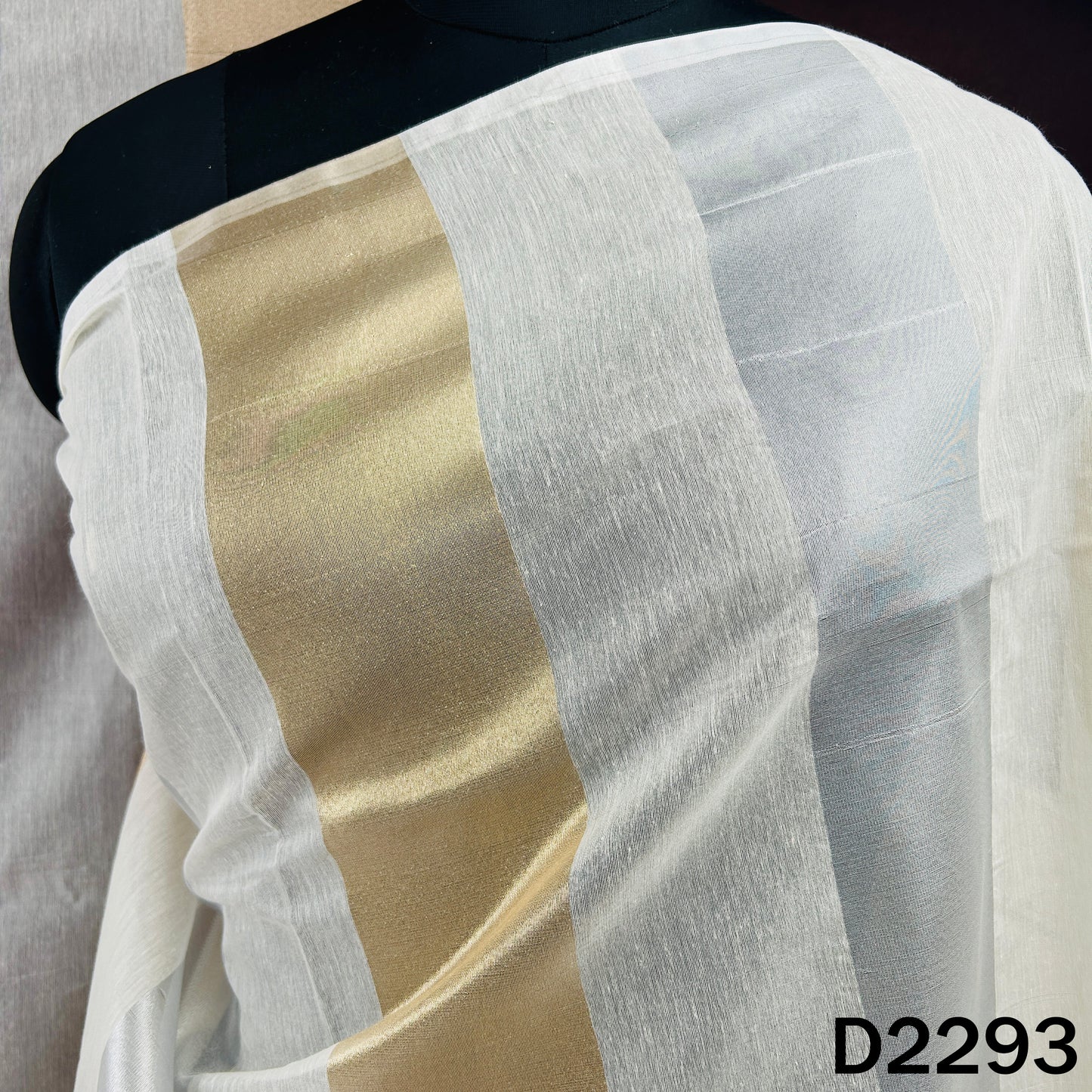 Dyeable Chanderi Silk Dupatta - D2293