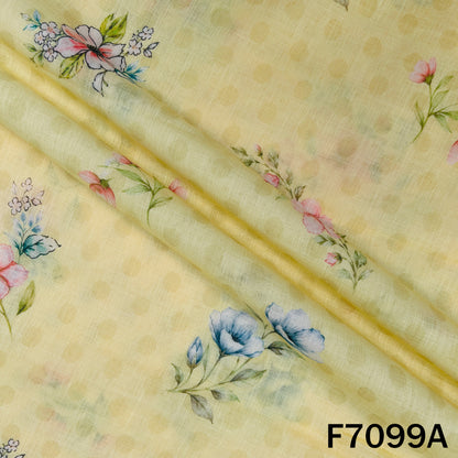 Printed Linen Fabric - F7099