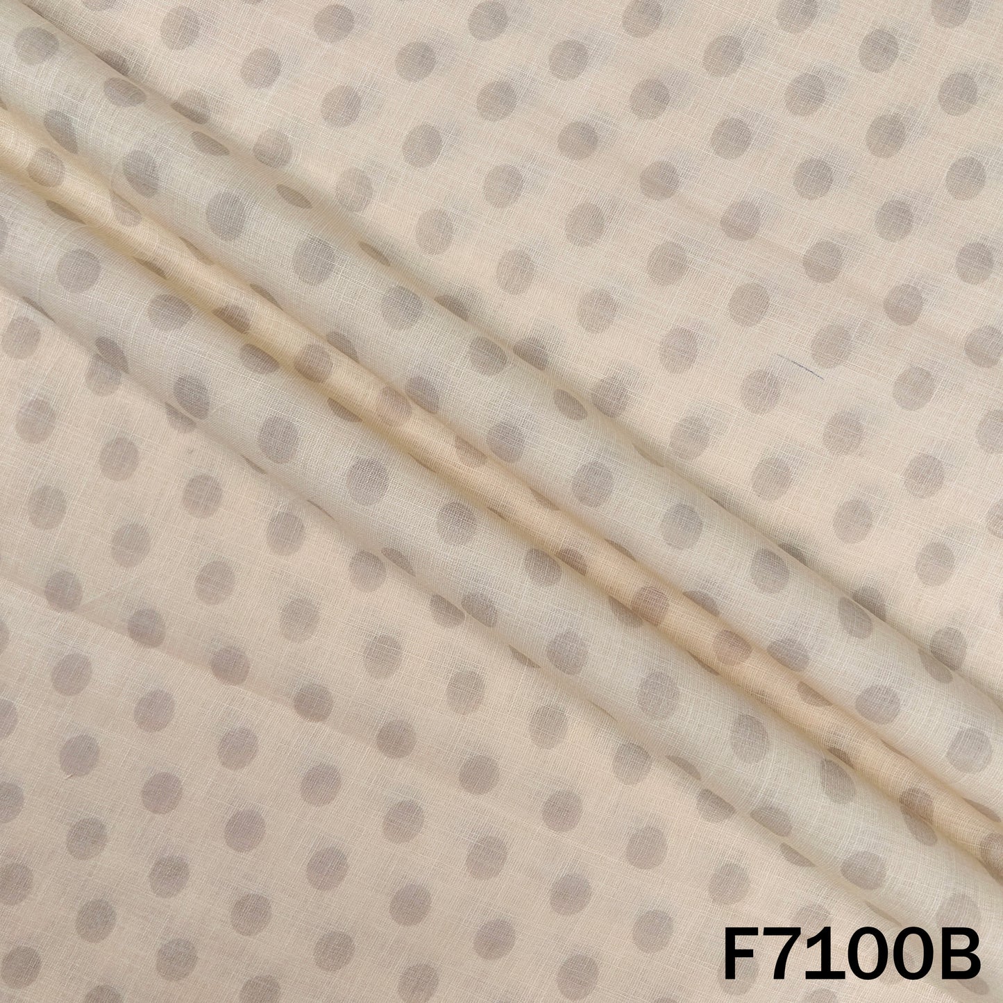 Printed Linen Fabric - F7100