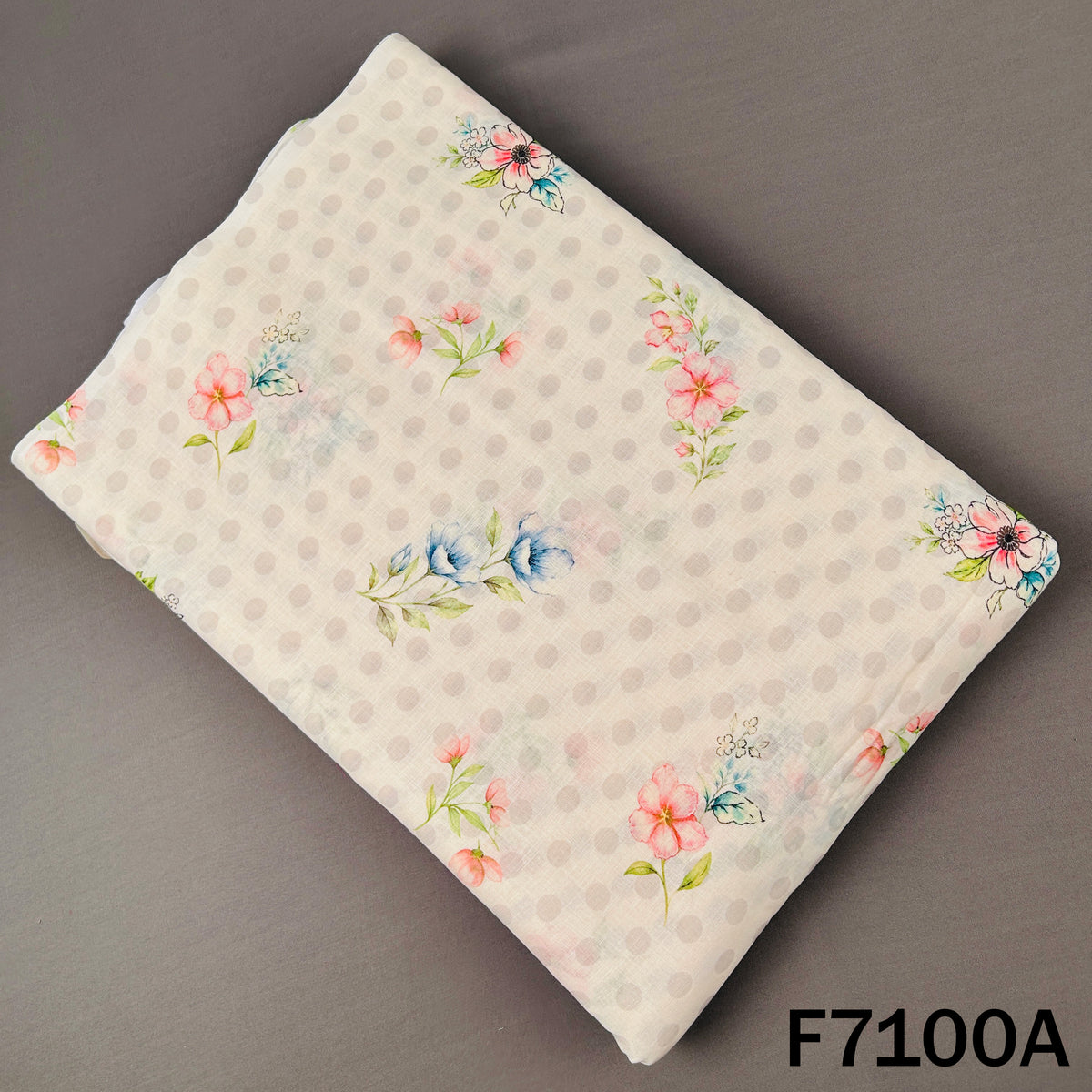 Printed Linen Fabric - F7100